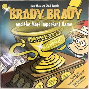 BUNDLE & SAVE🎉 Brady Brady and the Most Important Game Softcover Book